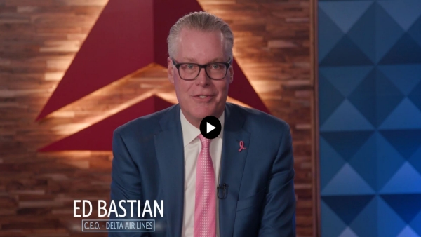 Ed Bastian Thank You Video to Customers