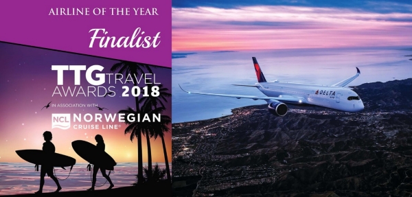 Delta TTG Travel Award Finalist