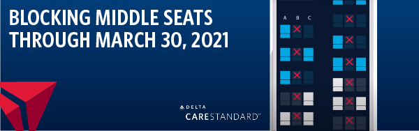 Middle Seat Blocking through March 2021