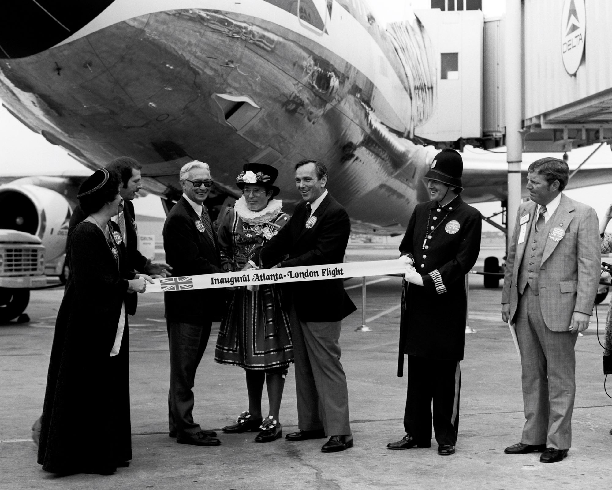 London Ribbon Cutting 1978