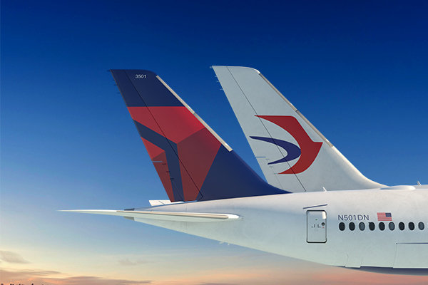 Delta and China Eastern Tails