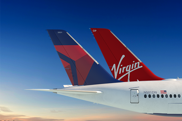 Delta and Virgin Atlantic Tails