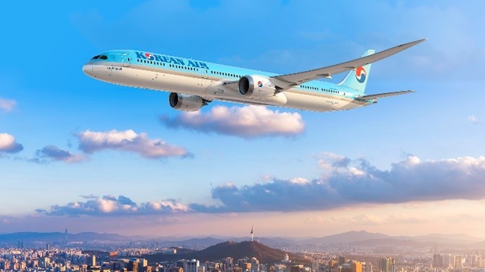 Delta and Korean Air Tails